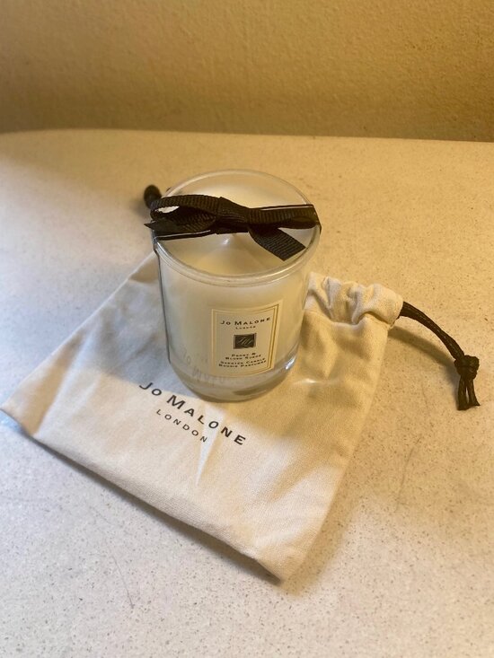 Jo Malone Peony & Blush Suede Scented Candle 65g/Height 1.88 NWT - Picture 1 of 12